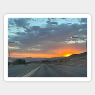 Nevada Sunrise Sticker